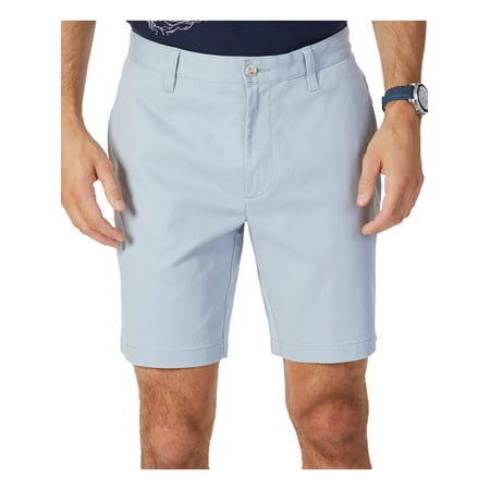 Nautica Mens Solid Twill Deck Shorts