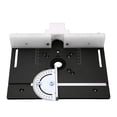 thumbnail image 4 of Metal Router Lift System Kit, Long Service Life No Rusting Router Lift Widely Used  For Electric Trimming For Accurate Drilling Black, 4 of 8
