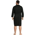 SHAWL COLLAR WAFFLE ROBE