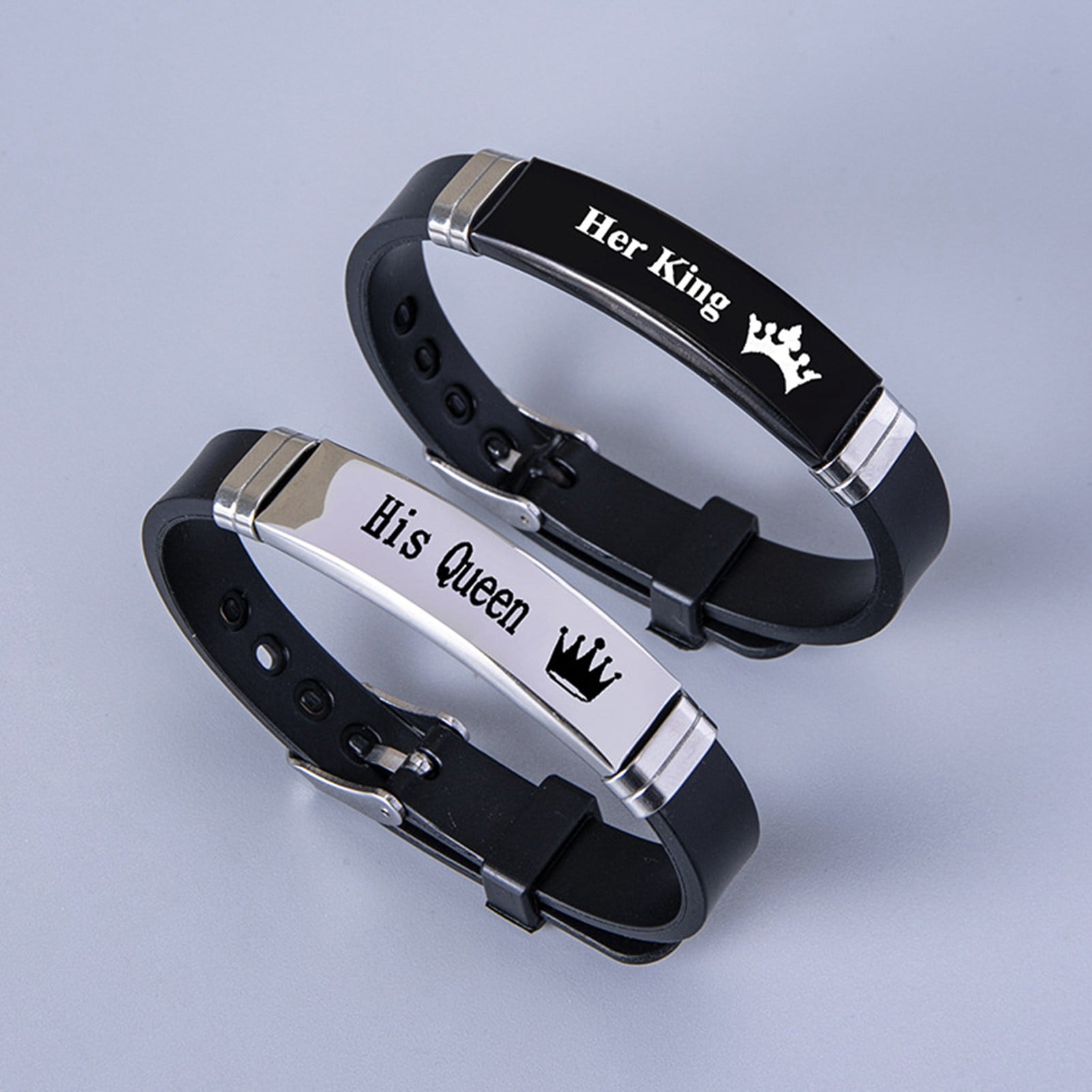 King and queen bracelets best sale walmart