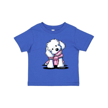 

Inktastic Maltese Girl in Pink Gift Toddler Toddler Girl T-Shirt