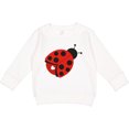 thumbnail image 2 of Inktastic Ladybug with a White Heart Toddler Sweatshirt, 2 of 4