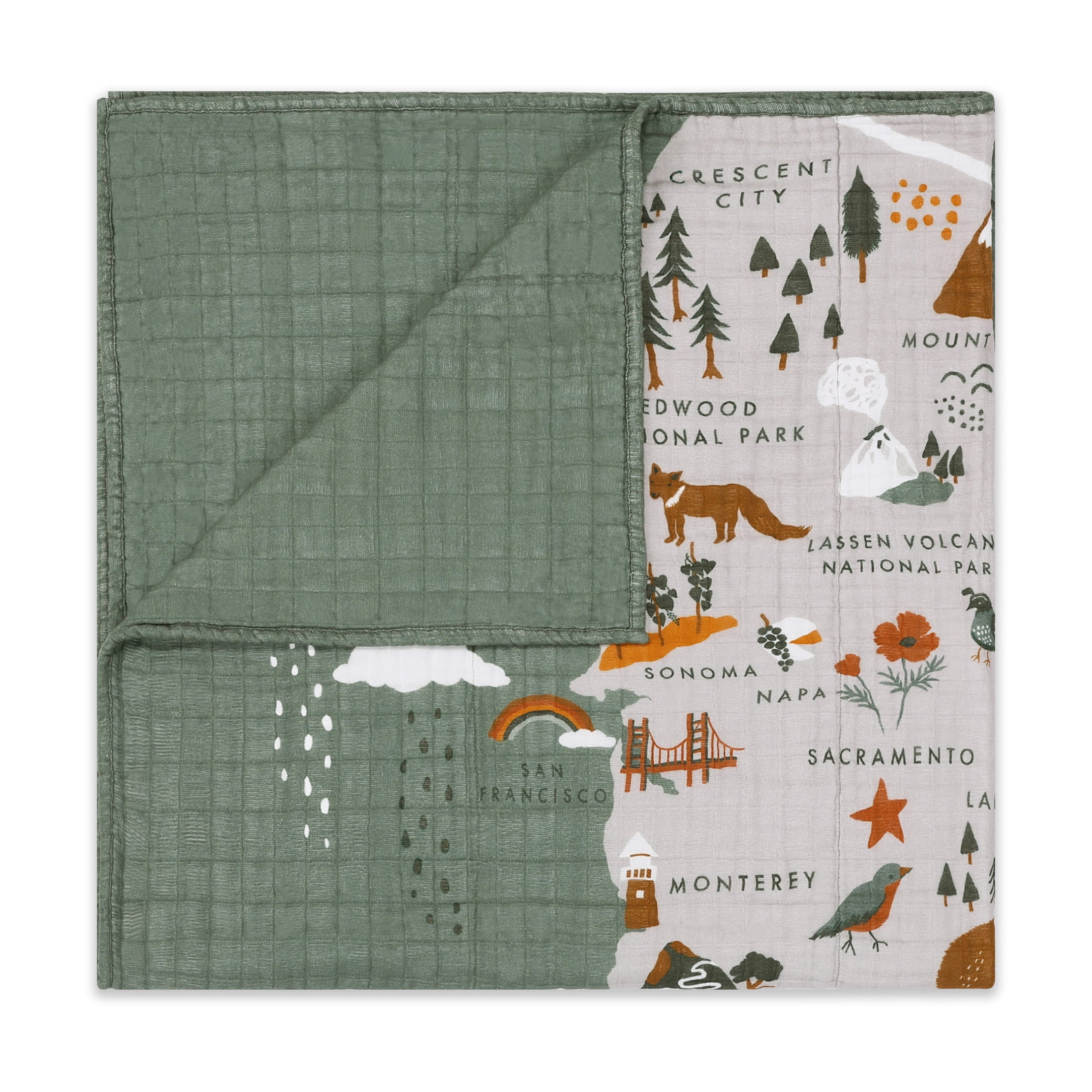 Babyletto Quilt in 3-Layer GOTS Certified Organic Muslin Cotton