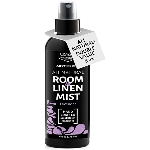 Aromasong Lavender Room & Linen Spray | 100% Natural Air Freshener for Bedding, Pillows & Home Relaxation