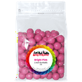 thumbnail image 2 of All City Candy 1" Bright Pink Gumballs Bubble Gum Flavor 3 lb. Bulk Bag, 2 of 2