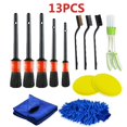 thumbnail image 2 of 13Pcs Car Detail Brush Auto Vehicle Detailing Cleaning Kit Trim Wheel Wash Tool, 2 of 10