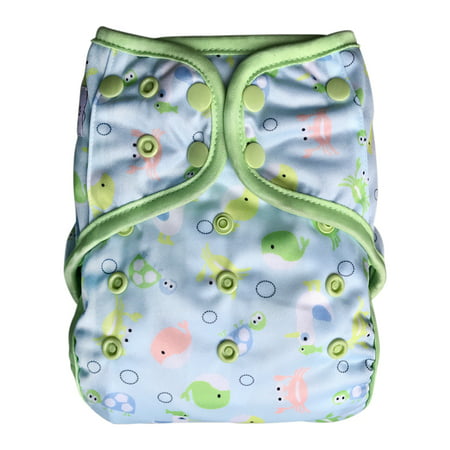 EcoAble Baby Day & Night All-In-One AIO Cloth Diaper with Insert,
