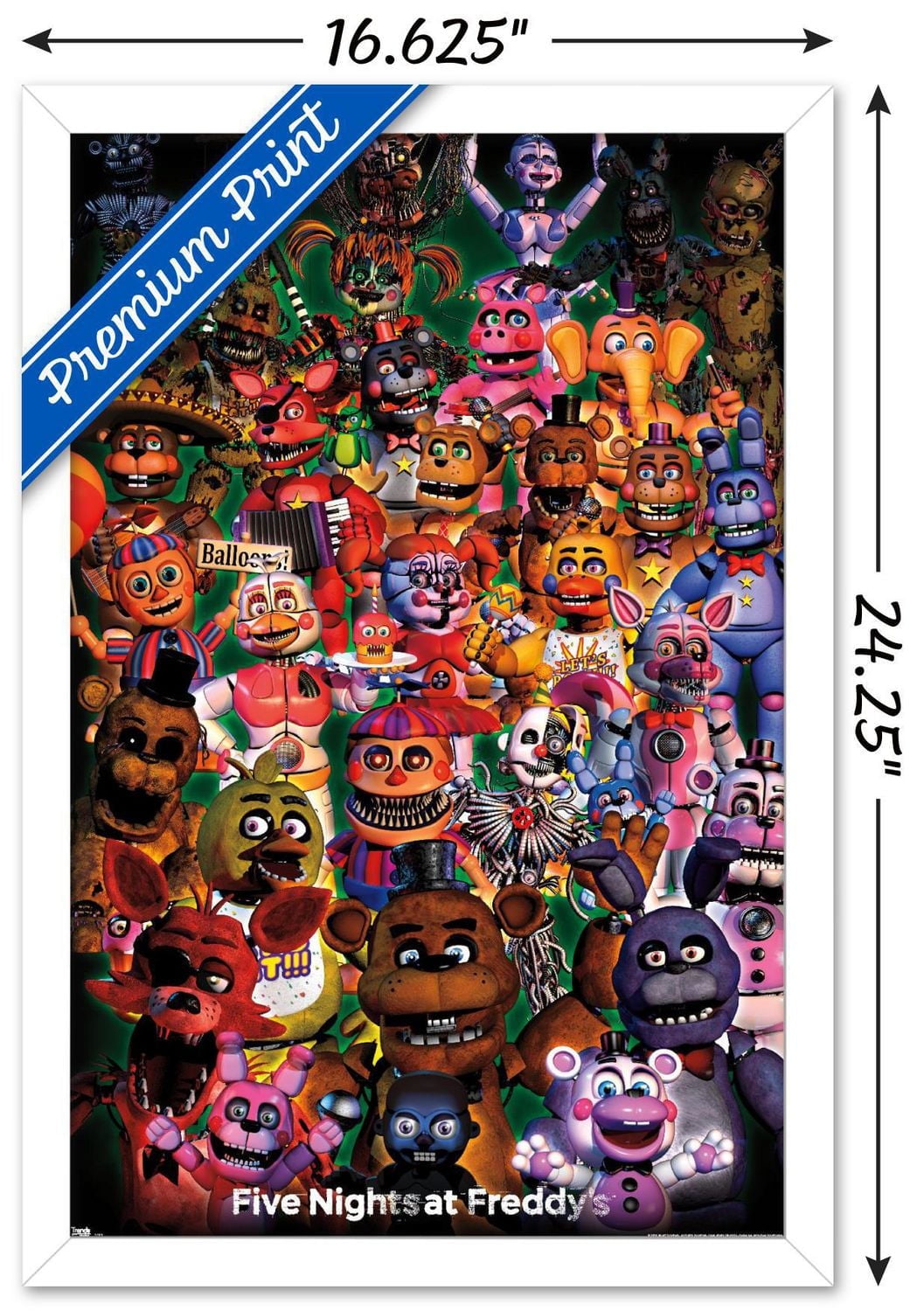 Five Nights at Freddy's - Ultimate Group Wall Poster
