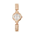 thumbnail image 2 of Resicozy Watches for Women Quartz Stainless Steel Casual Watch Small Classic Round Dial Wrist Watch Rose Gold, 2 of 3