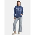 thumbnail image 5 of No Boundaries Oversized Printed Hoodie, Women's and Women’s Plus, 5 of 5