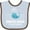 Blue and Chocolate, variant on Inktastic Newport Beach California Whale Watching Boys or Girls Baby Bib