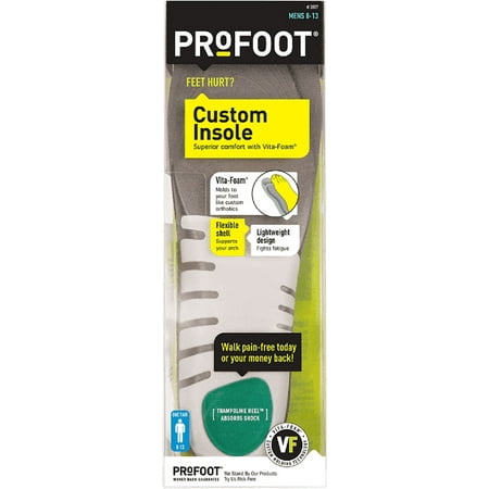 ProFoot Custom Insole with Vita-Foam, Men's 8-13 1