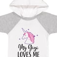 thumbnail image 4 of Inktastic My Gigi Loves Me Unicorn Girls Girls Baby Bodysuit, 4 of 5