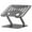 Silver, variant on Laptop Stand for Desk, KEXIN Aluminum Adjustable Computer Stand, Ergonomic Foldable Laptop Holder for MacBook Air Pro / Dell / HP / ASUS / Samsung
