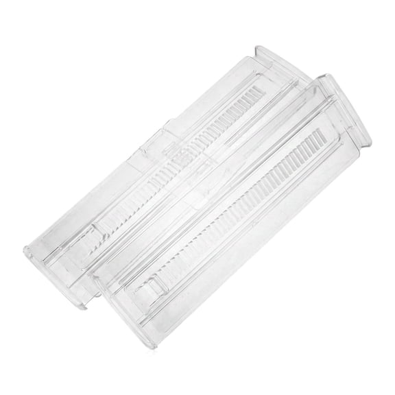 Adjustable Drawer Dividers – 2 Pack Plastic Organizer for Dresser & Kitchen 11.2X3.34X0.79in