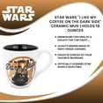 thumbnail image 7 of Star Wars "I Like My Coffee On The Dark Side" Ceramic Mug | Holds 18 Ounces, 7 of 7