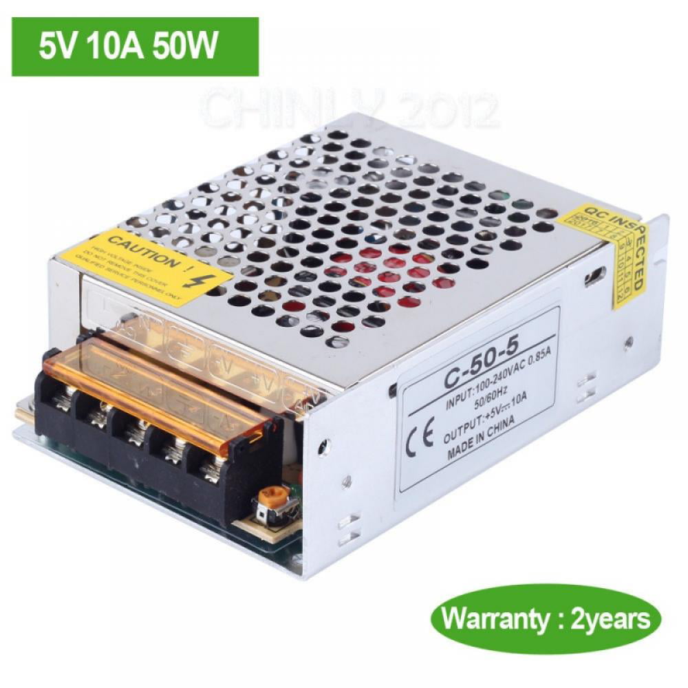 AC110V-220V To DC5V Led Switch Power Supply Driver Adapter For LED Strip Light 