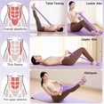 thumbnail image 3 of XHJRI 6-Tube Resistance Bands with Handles & Foot Pedals, Adjustable Tension Fitness Equipment for Full-Body Workout, Legs Arms Abs Training., 3 of 7