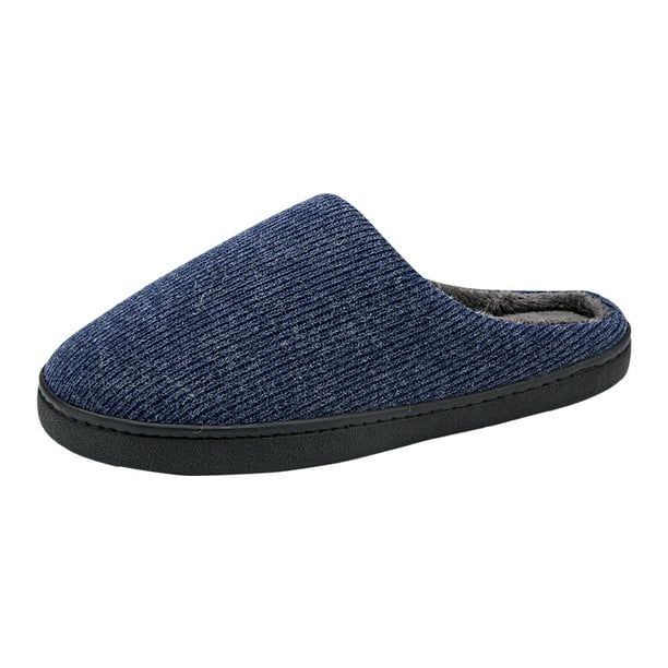 Zapatillas de casa cómodas sin cordones para hombre, antideslizantes, cálidas, de felpa, transpirables Ndcxsfigh Tenis De Mujer Tenis De Hombre