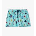 thumbnail image 2 of Little Blue House Women's Pajama Shorts, Backyard Birds, 2 of 5