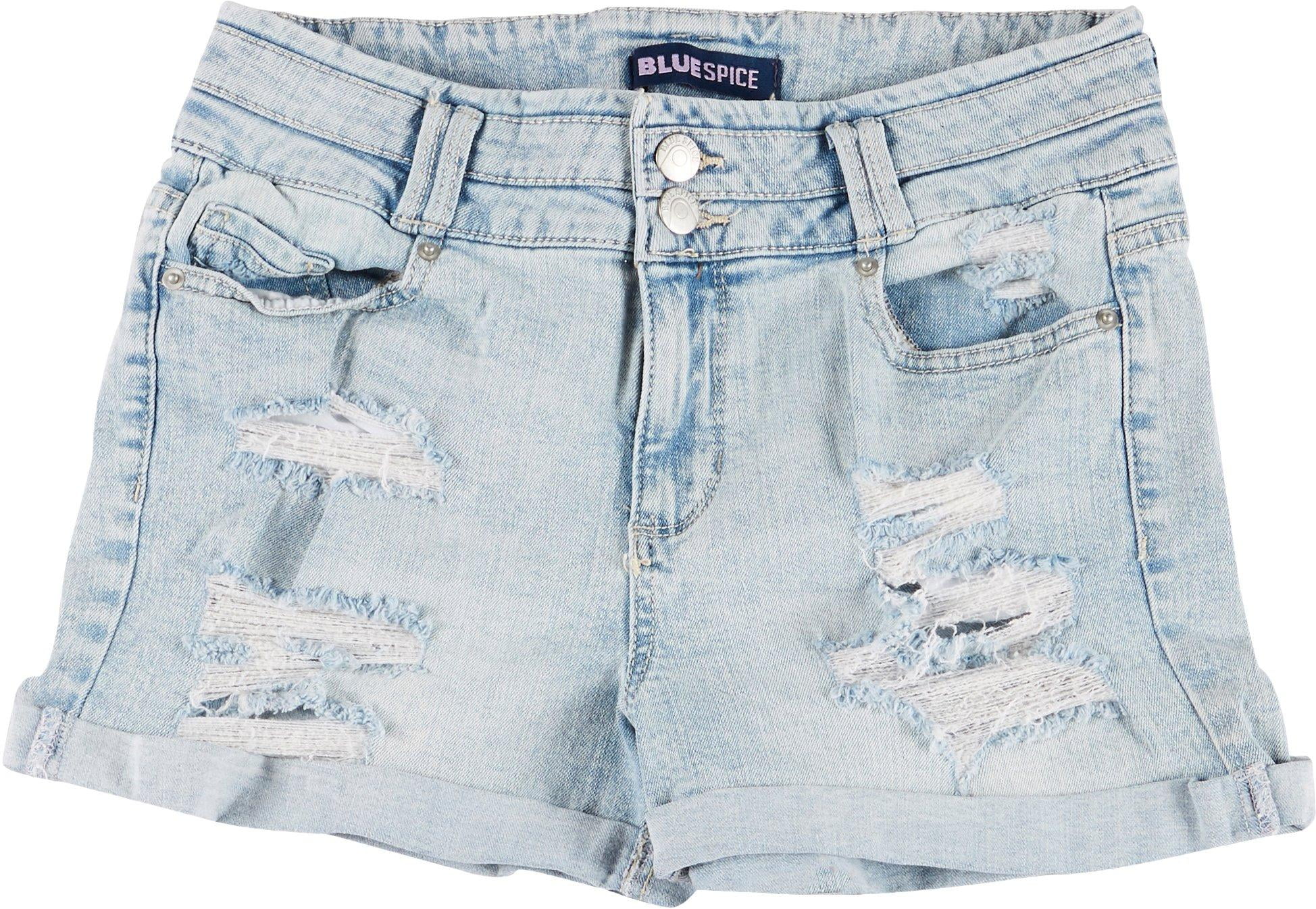 blue spice jeans shorts