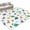 White, variant on Hallway Runner Rug 2'x6', Cartoon Dinosaur Kitchen Runner Rugs Non-Slip Carpet Mats, Watercolor Funny Cute Dino Sun Bedside Rugs Runners Washable Floor Carpet for Bathroom Laundry Room