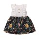 thumbnail image 2 of Vestido de princesa con estampado floral y volantes sin mangas para niñas pequeñas Herrnalise, 2 of 8