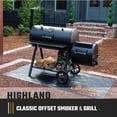 thumbnail image 2 of Oklahoma Joe's® Highland Classic Offset Charcoal Smoker & Grill, 2 of 12