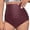 Red, variant on Womens Swim Shorts Casual High Elastic Waist Luminous Leather Bermuda Shorts for Women,Black,L