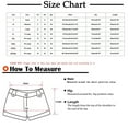 thumbnail image 3 of Ecqkame Plus Size Shorts for Women Clearance Women's Summer Printed Five Points Large Size Cotton Linen Pants Casual Pants Shorts White XXXXXL, 3 of 4