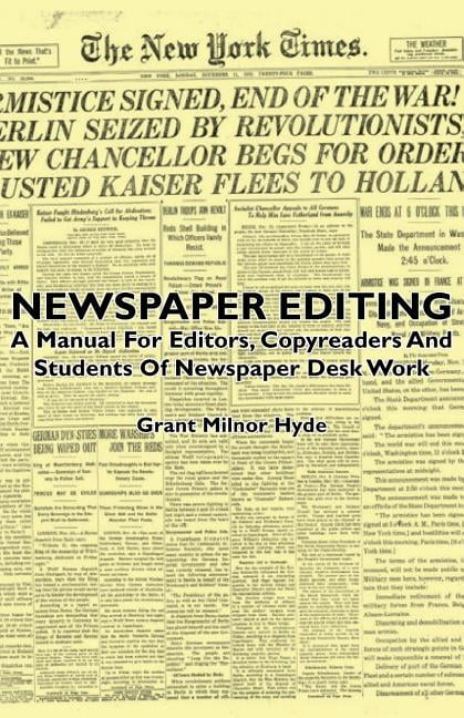 newspaper assignment editors