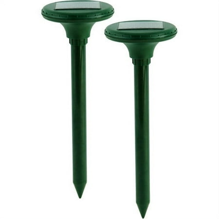sunforce 80004 solar pest repeller, (pack of 2)