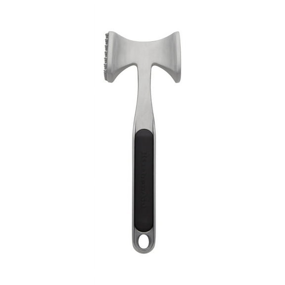 MEAT TENDERIZER BLK/SLV