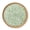 Leaf, variant on Round Rattan Tray With Mother Of Inlay  Decorative Wicker Serving Wooden Base Woven Basket Trays For Bread Fruits Coffee Checkered