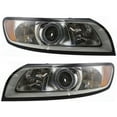 thumbnail image 4 of For 08-11 S40 & V50 Front Headlight Headlamp Halogen Head Light w/Bulb PAIR SET, 4 of 5