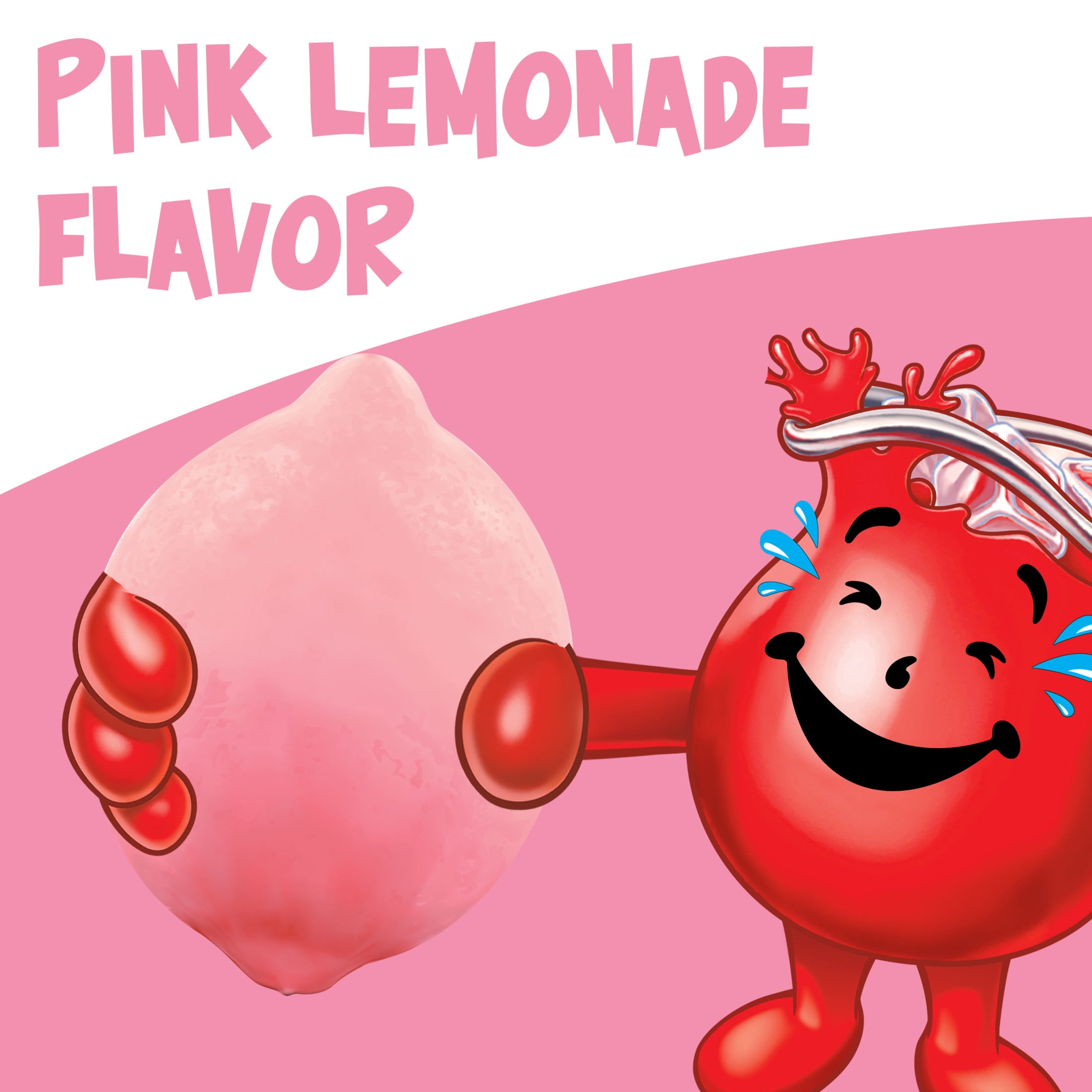 Kool-Aid Unsweetened Drink Mix, 1 Packet, for Flavorful Hydration and Shareable Refreshment, Pink Lemonade Artificially Flavored, Good Source of Vitamin C, Caffeine Free, 0.23 oz