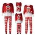 thumbnail image 5 of Hotiary Autumn Winter Long Sleeve and Long Pants Casual Home Wear Christmas Deer Print Family Pajamas Outfit, 5 of 7