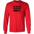 thumbnail image 4 of No Weapon Formed Against Me Shall Prosper Men’s LS Tee, 4 of 9