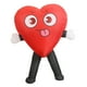 thumbnail image 2 of Este disfraz inflable en forma de corazón presenta un diseño humorístico, lo que lo hace... Travieso, 2 of 9