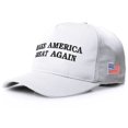 thumbnail image 3 of Make America Great Again, gorra de béisbol con ajuste de Donald Trump GOP, Patriots, sombrero de Presidente, 3 of 5