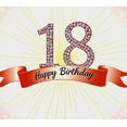 thumbnail image 4 of Sparkling Diamond Themed 18th Birthday Banner Backdrop Decorations Party Supplies for Birthday Party Photography Props Happy Birthday Celebration Decor Background, 4 of 8