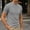 Gray Waffle Knit T-Shirts, variant on JOANKDMI Waffle Knit T-Shirts for Men Short Sleeve Casual Crew Neck Tops Lightweight Breathable Textured Basic Tees Everyday Comfort Fit Summer Activewear, M-5XL