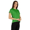 thumbnail image 3 of Inkmeso T-shirt à Épaules Tombantes et Col Rond pour Femmes, Coupe Décontractée pour l'Été, 3 of 7