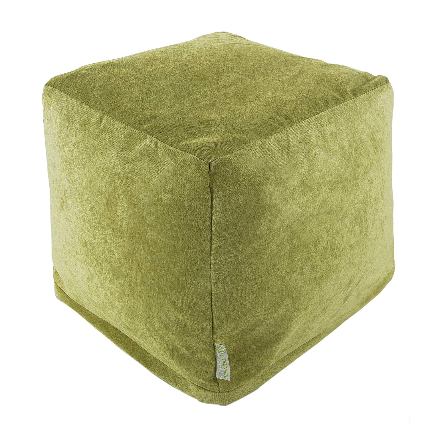 Majestic Home Goods Villa Indoor Ottoman Pouf Cube
