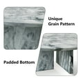 thumbnail image 6 of MDQMD Natural Marble Coffee Table for Living Room,27.6'' Living Room Center Table,Modern Round Coffee Table for Home,Blue Grey, 6 of 9
