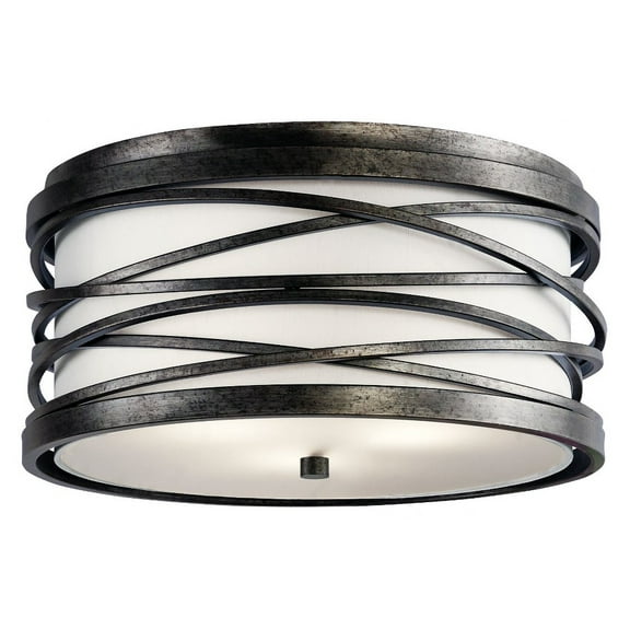 Kichler Lighting - Three Light Flush Mount - Flush Mount Light - Krasi - 3 Light