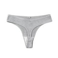 thumbnail image 3 of Seamless Cotton Thong for Women Breathable Sports Style Comfortable Fashion Underwear Daily Wear, 3 of 8