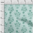 thumbnail image 2 of oneOone Velvet Aquamarine Fabric Watercolor Diy Clothing Quilting Fabric Print Fabric By Yard 58 Inch Wide, 2 of 4