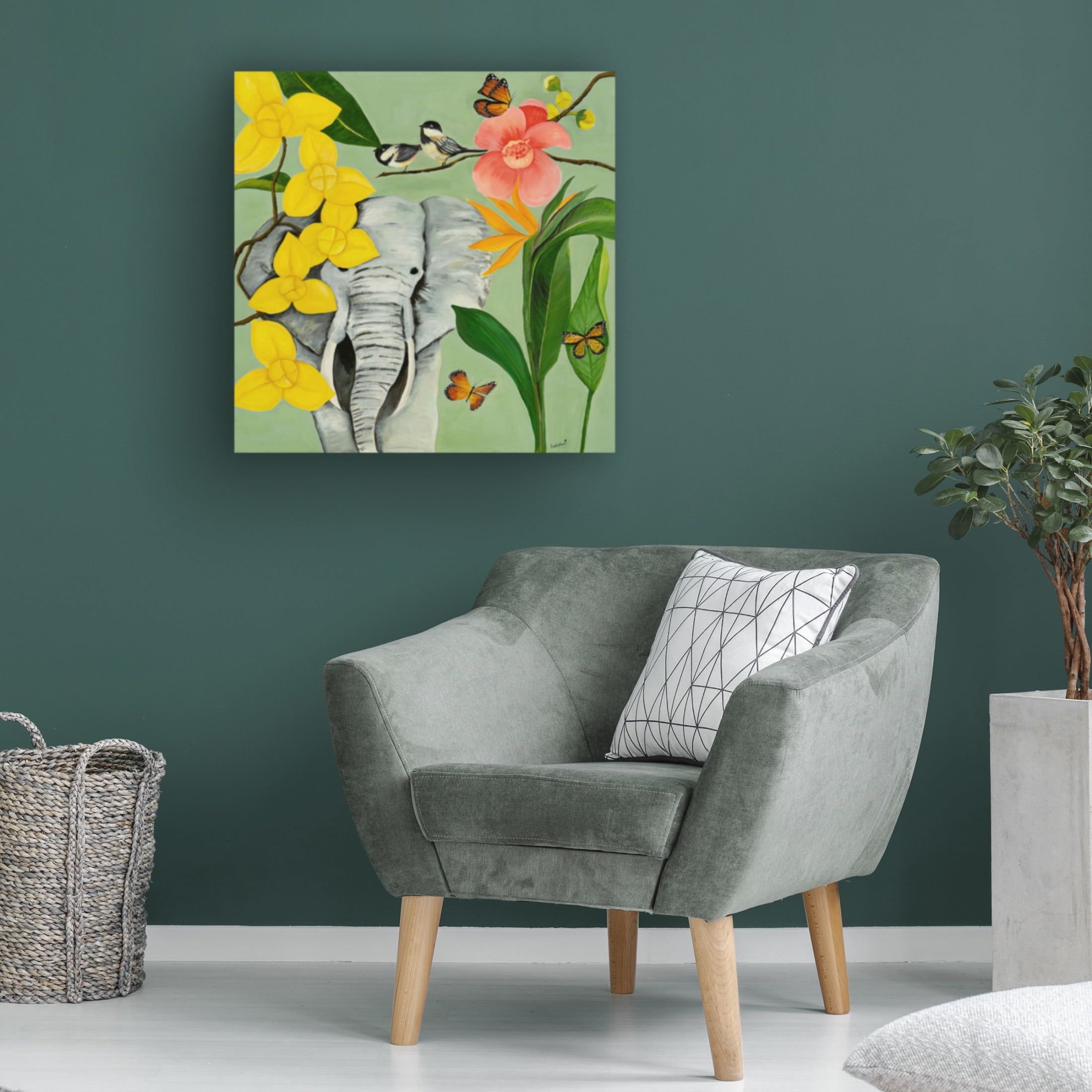 Trademark Fine Art Isabelle Ri  Gentle Giant Canvas Wall Art