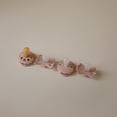 thumbnail image 2 of FRIGG Baby's First Pacifier 4-Pack, Floral Heart, Blush, 0-6 Months, 2 of 5